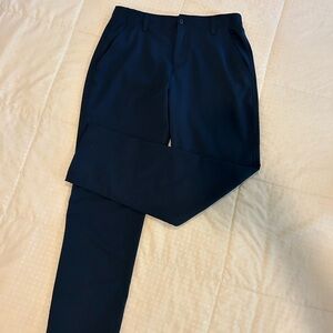 Boys Navy Under Armour pants